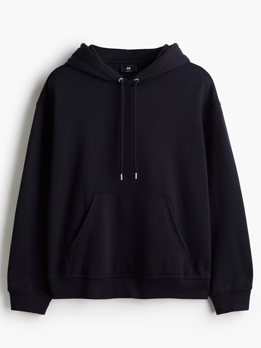 H&M Men's Navy Pullover Hoodie